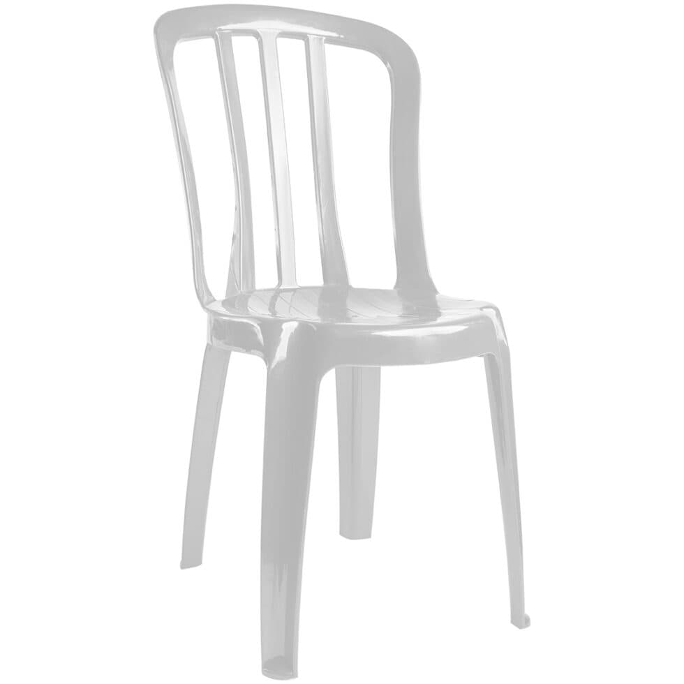 Alquiler de Silla Plástica sin Posa Brazos
